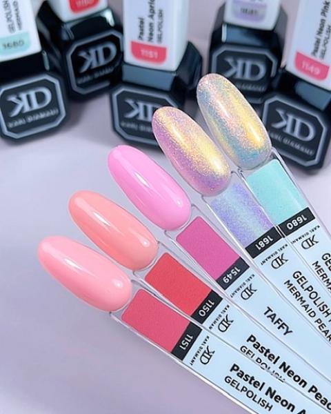 Karl Diamant Gelpolish Pastel Neon Peach 11 ml